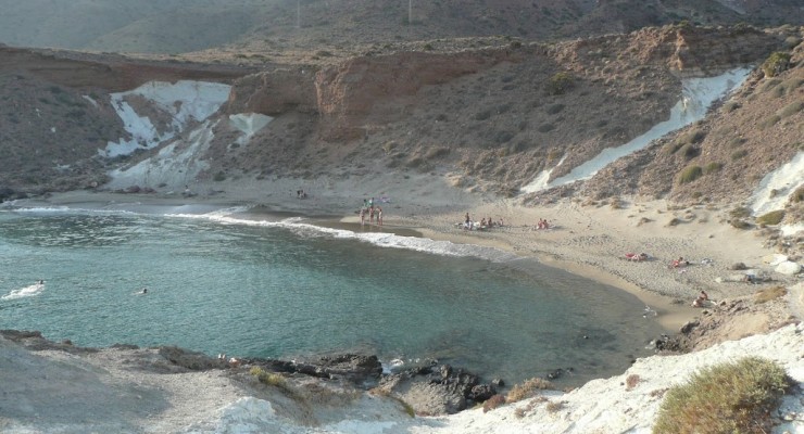Parque Natural Cabo de Gata, Spanien - Strandbucht Cala Rajá